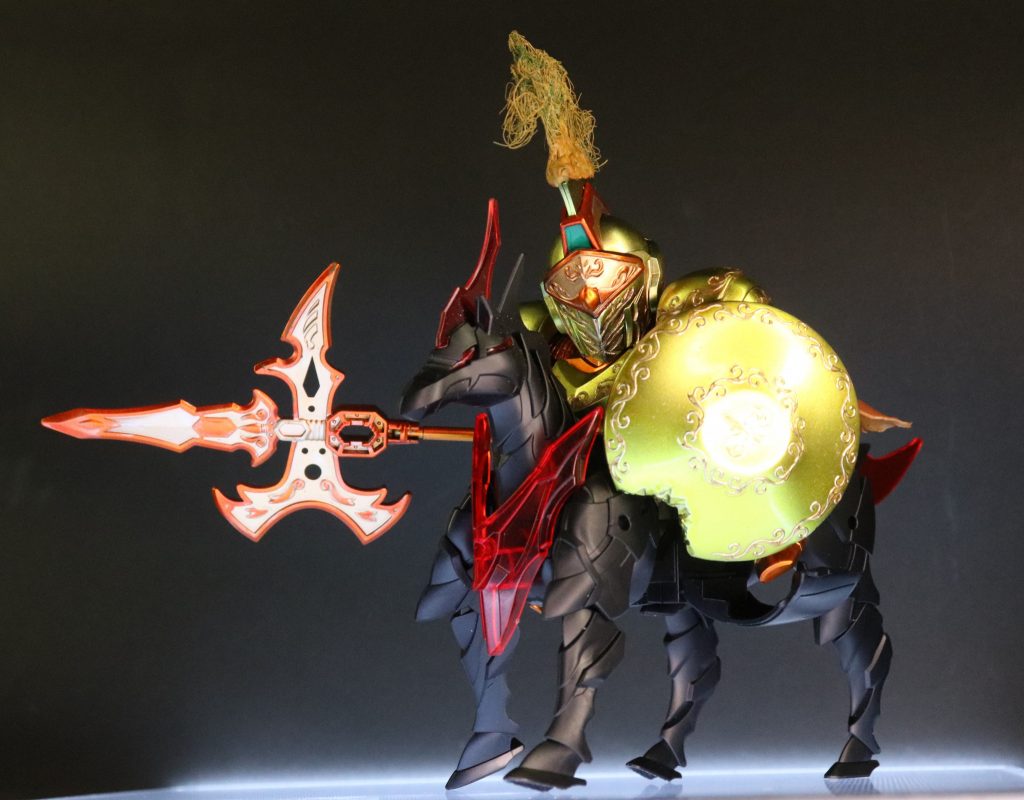 次は馬用の鎧も追加して合わせるのが目標です。