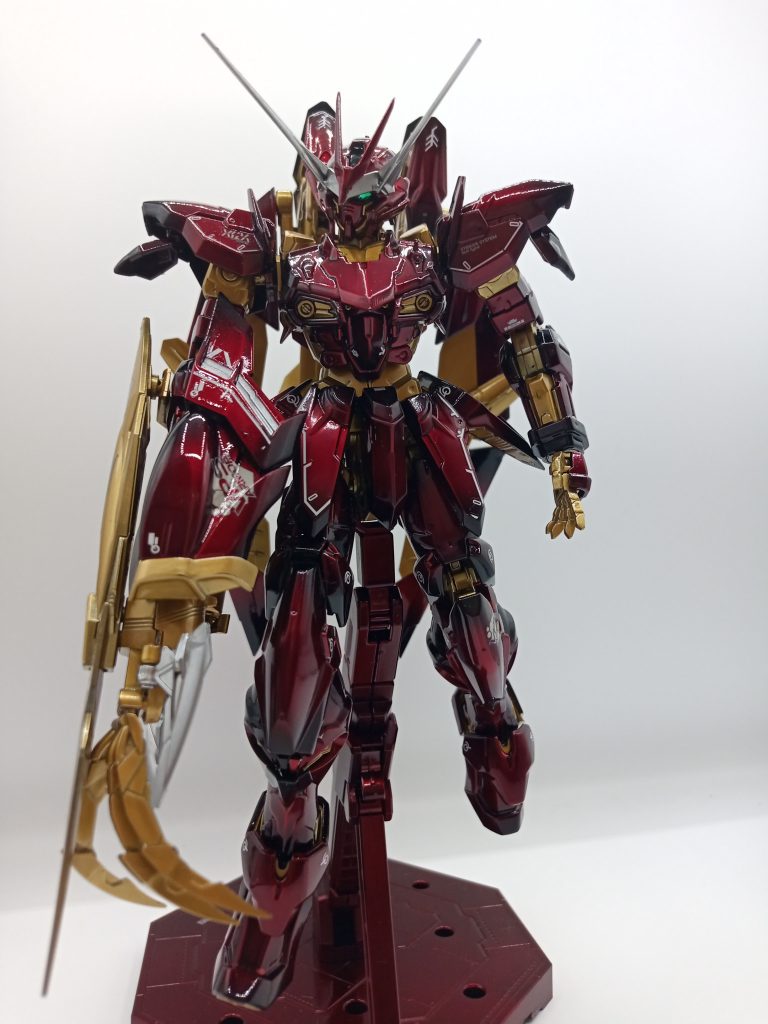 正面。ポージングはまだまだうまくいきません。