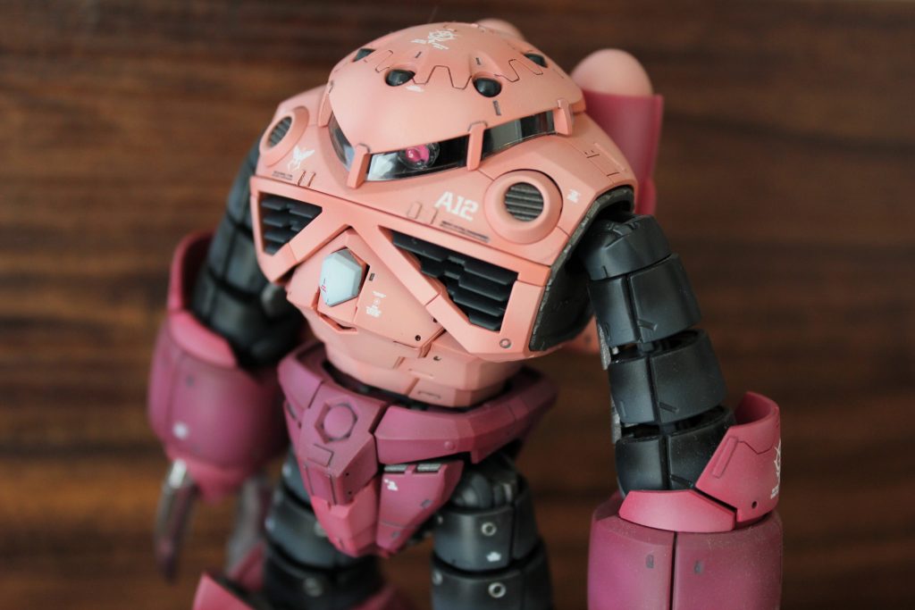 なんちゃってグラデーション塗装。エアブラシは難しいです。