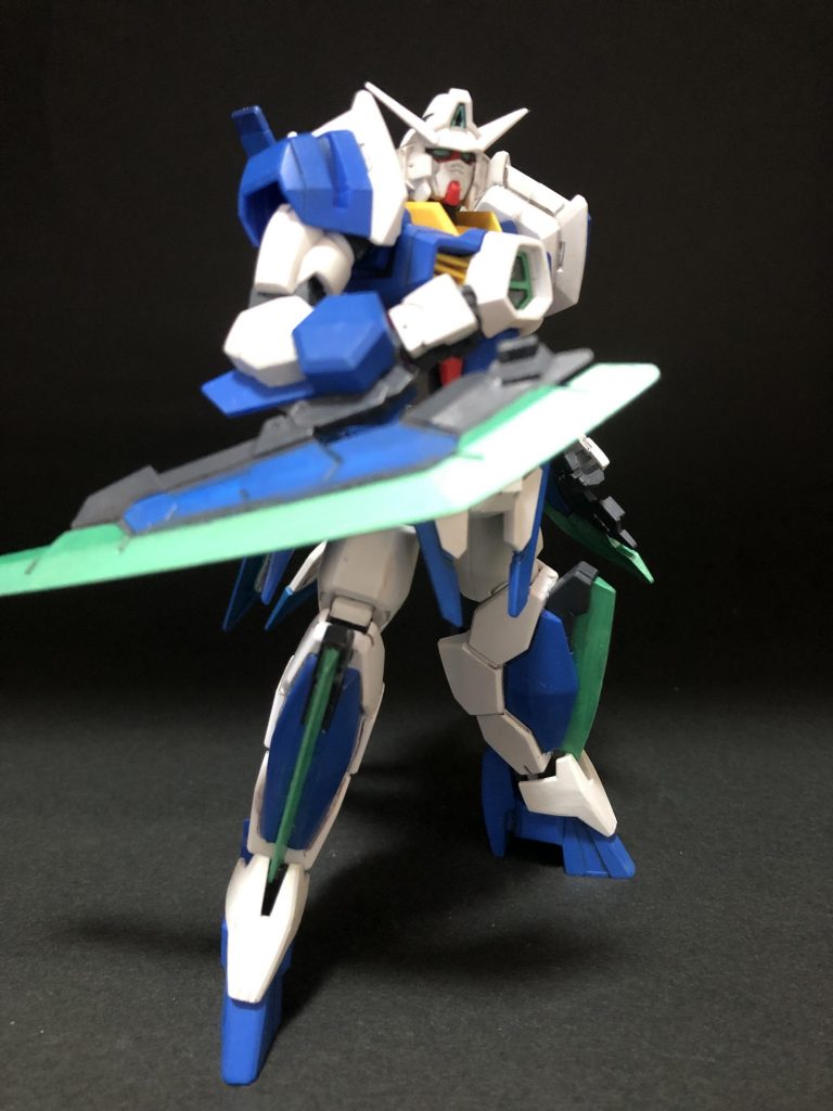 続いてＡＧＥ-１ レイザー。青年期のフリット君のトンガリぶりを感じさせる機体です。