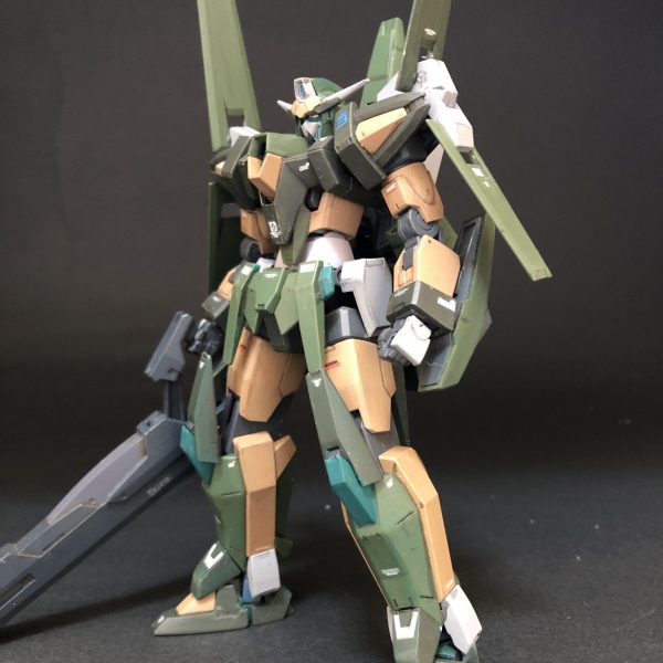 連休製作 ガンダムＡＧＥ－３ ノーマル 米軍機ベトナム迷彩カラー ファントム