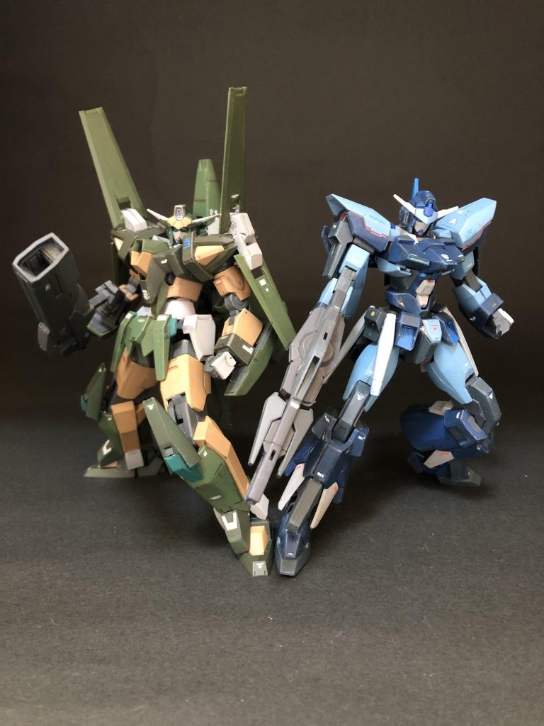 キオの乗機コンビです。アニメでみてみたかったですね。