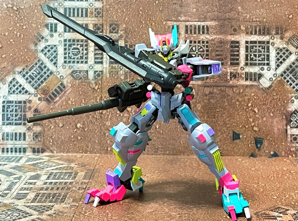 トンファーの基部はそのままなので、反転させることもできます。