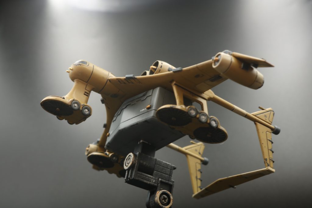 地球連邦軍輸送機　ミデア–4枚目/制作者：ヒロハル