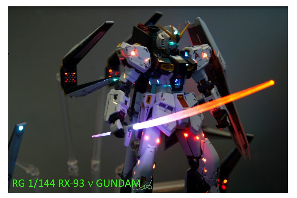 RG 1/144 RX-93 ν GUNDAM 電飾改造–5枚目/制作者:kwluk717