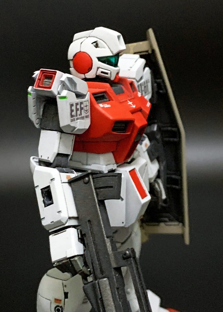 RGM-79Gジム・コマンド(モルモット隊仕様)–4枚目/制作者:MiZ@プラロボ工房