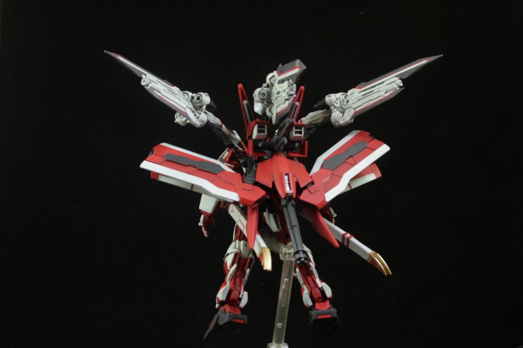 HGCEガンダムアストレイレッドフレームセブンソード／G–4枚目/制作者：moubook