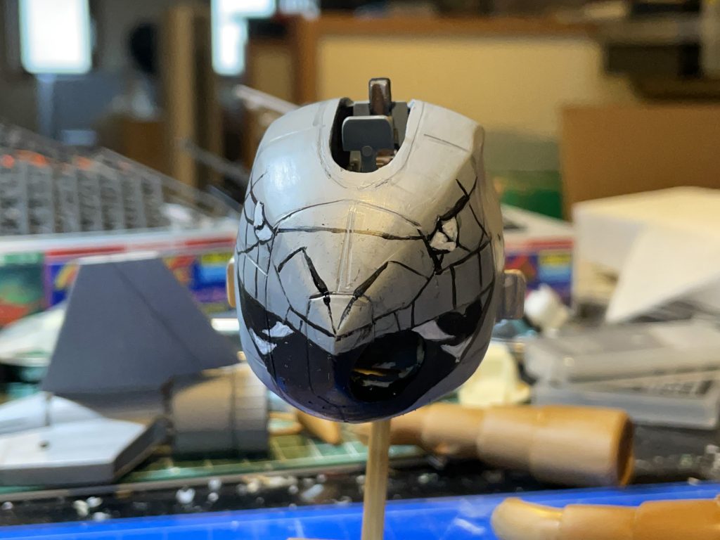 サメとかイノシシとかの意匠は良くあるんですが,ヘビというのはあまり無いようです.でも画像検索でA-10に描いてあったのが格好良かったのでマネしました.