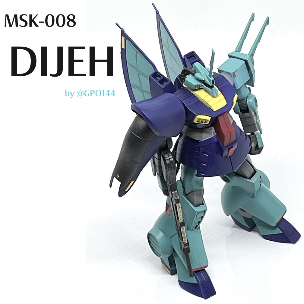 旧キット ディジェ｜gpo144さんのガンプラ作品｜GUNSTA（ガンスタ）