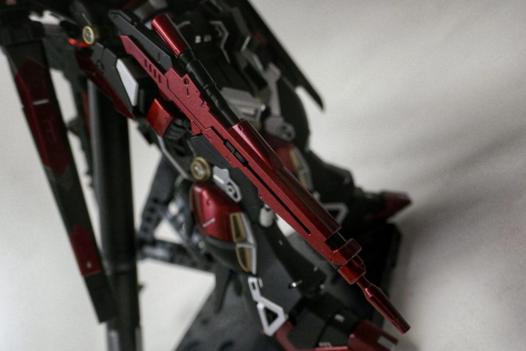 ビームライフルが特にお気に入り