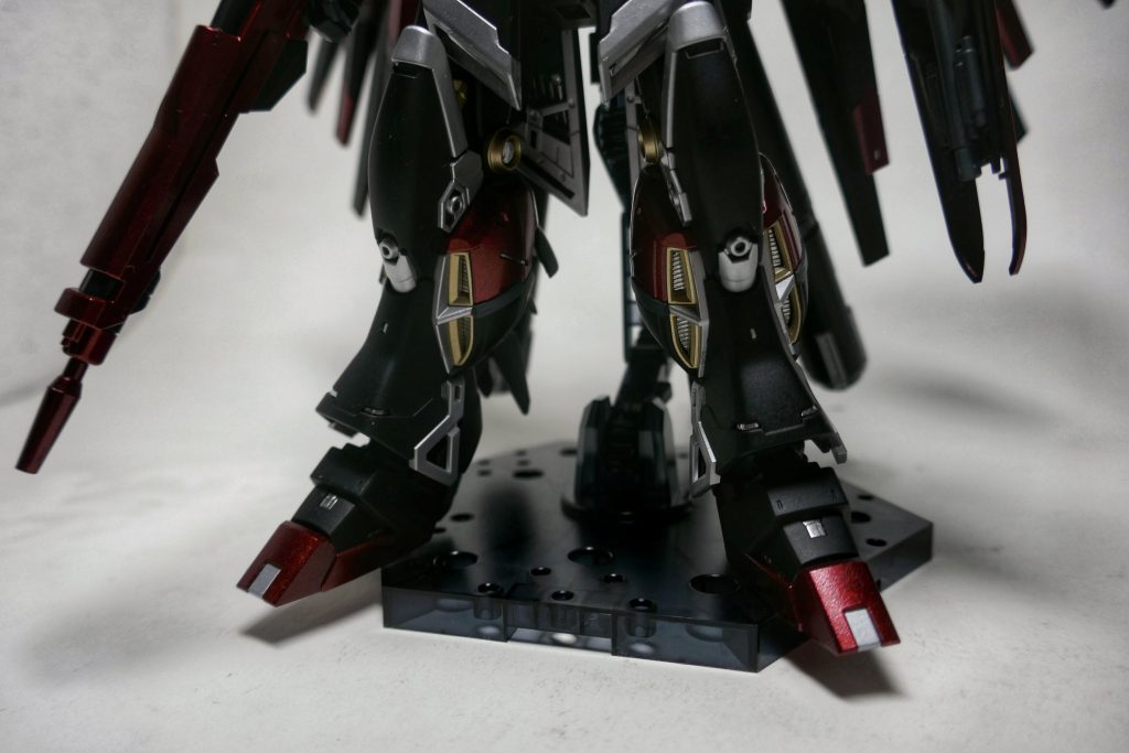 脚は赤色の範囲が小さいですが、代わりに金色が良く目立っています。