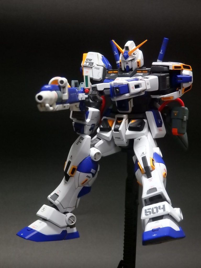 メガビームランチャー射撃時ポーズ