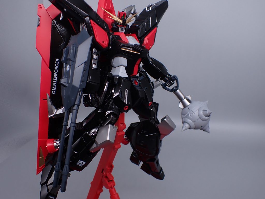 レイダーガンダム–4枚目/制作者：アンジェロのプラモデル工房