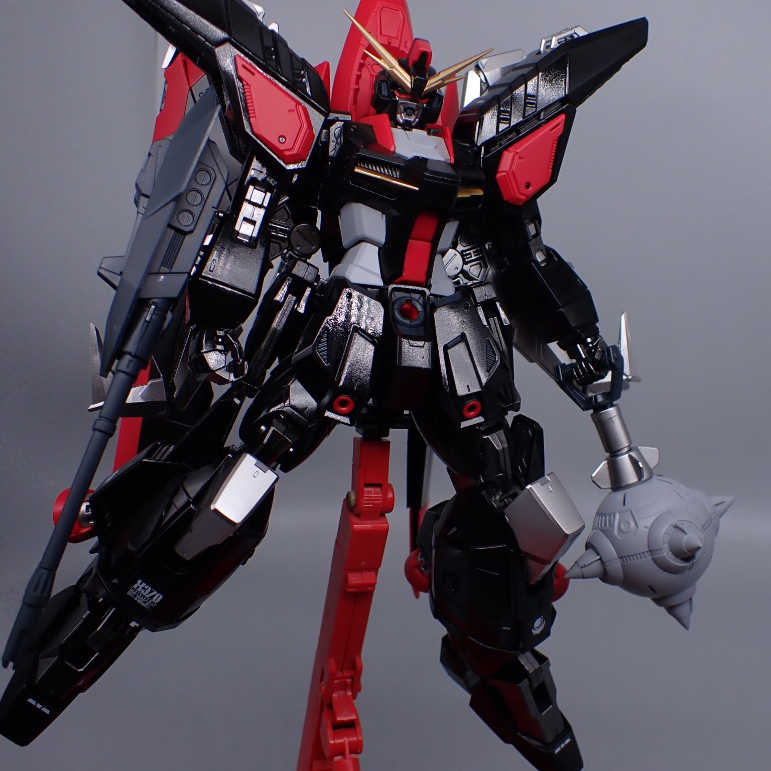 注目商品フルメカニクス　1／100カラミティガンダム　全塗装済み完成品ガンプラ バンダイmg 機動戦士ガンダムSEED