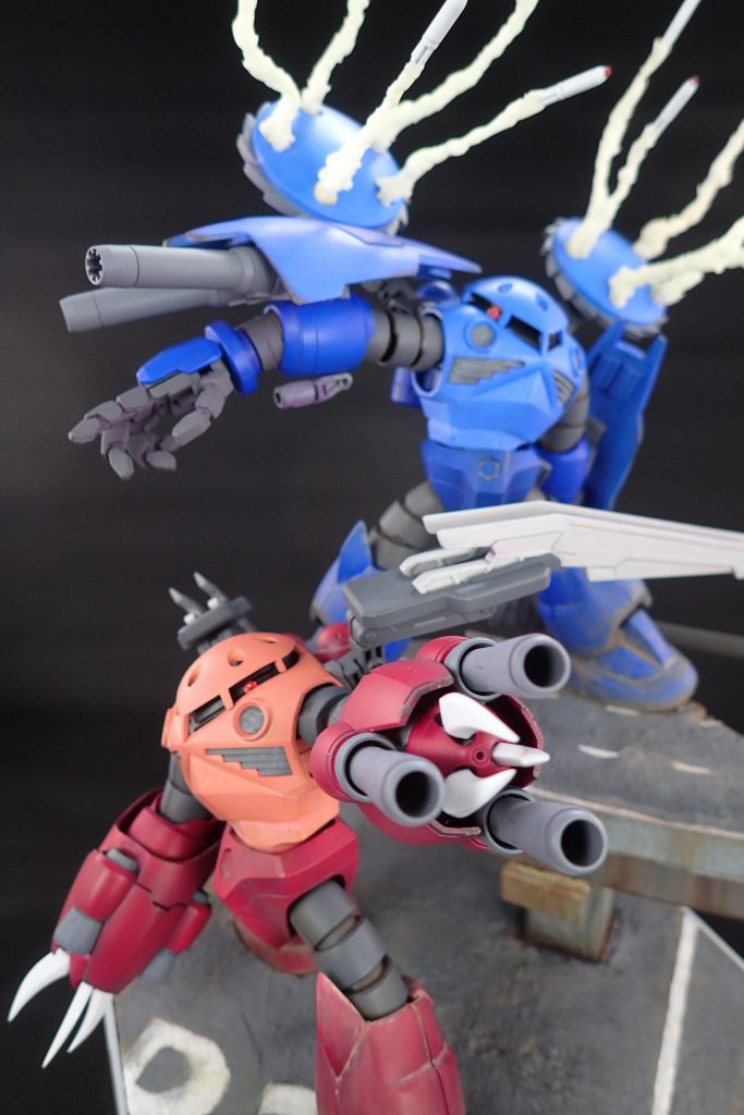 ゾゴックの腕・ジュアッグのキャノン・アッグのカッター・アッグガイのヒートロッドを装備