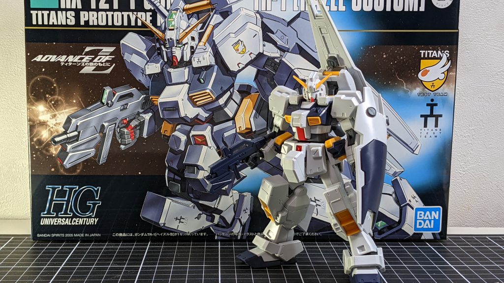 販売当初はめっちゃ安くて積まれてた印象があるのですが、今ではどこにも売ってませんね。ガンダムベースで出会えたのが運命でした