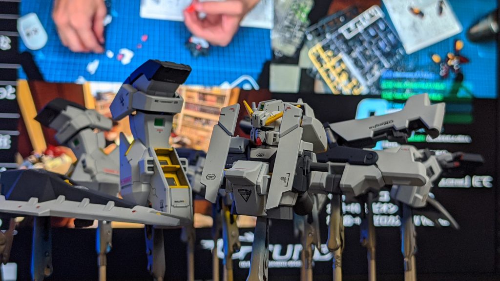 つや消しして乾燥中。もう間もなく完成な写真