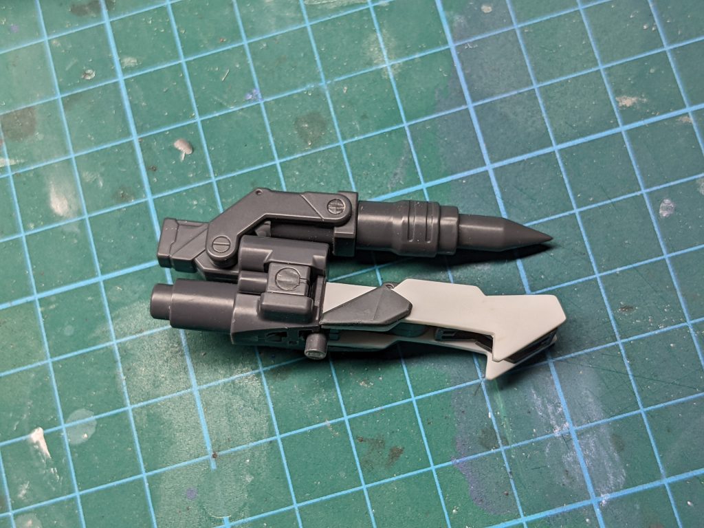 迫撃砲はM.S.Gのフォールディングキャノンをベースに、接続部はプラ板で作成