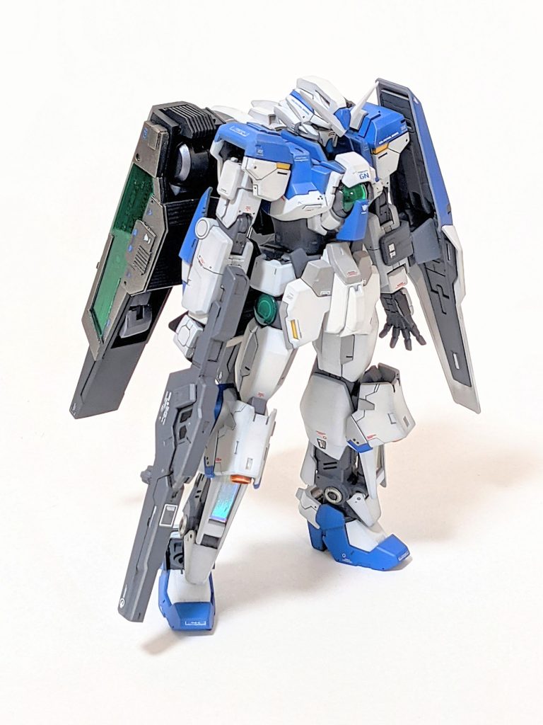 本体のカラーリングはハイニューをイメージに、バックユニットは黒とガンメタで渋めにしてあります。