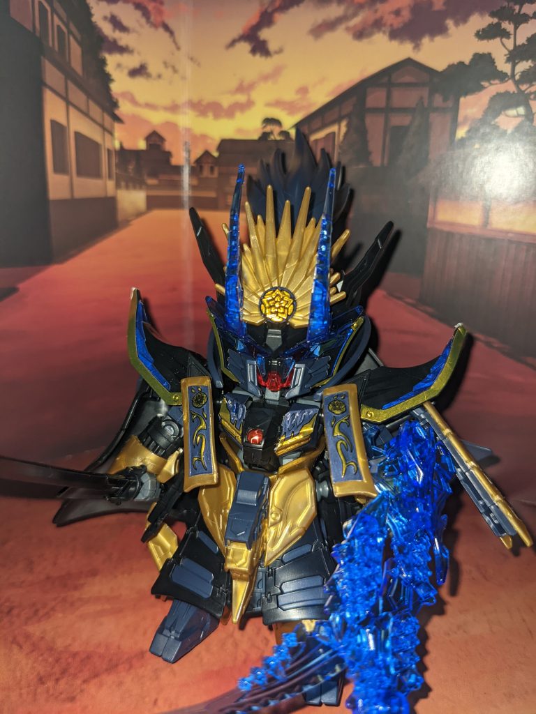 SD特有の目シールは貼らずに機械感を出したつもりですw