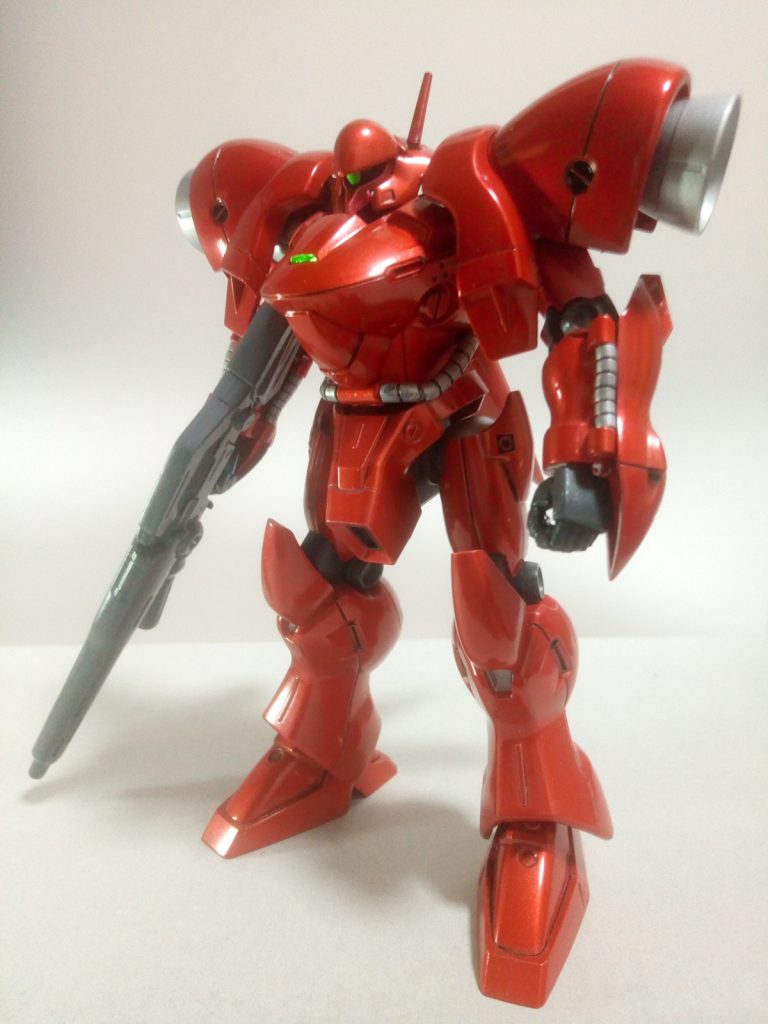 自分好みの色にしましたパールシルバークリアーオレンジクリアーレッド