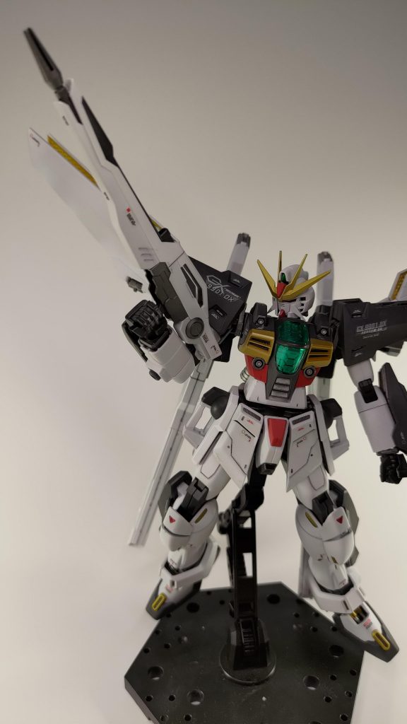 キットの素性が良いので特に改造はしていません　最近はオフィシャルのコンテストはガンダムデカール縛りなので汎用デカール貼っているコイツはGUNSTAさん向けになります