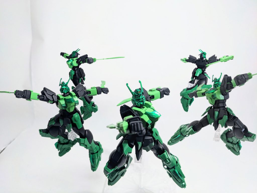 そしてoooガンダムイノセクトの真価は分身の能力が下がらない点である