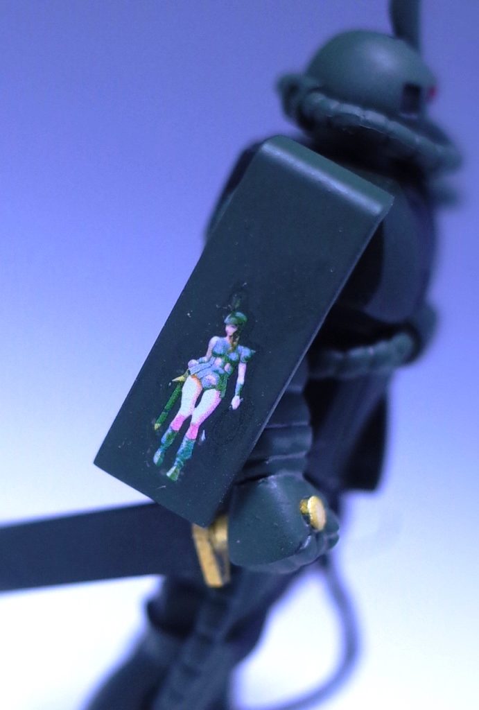 　1/288 ザク(ザクレディ)　–2枚目/制作者：だんくら工房・mk戦車