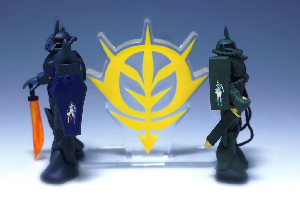 　1/288 グフ(グフレディ)　–4枚目/制作者：だんくら工房・mk戦車