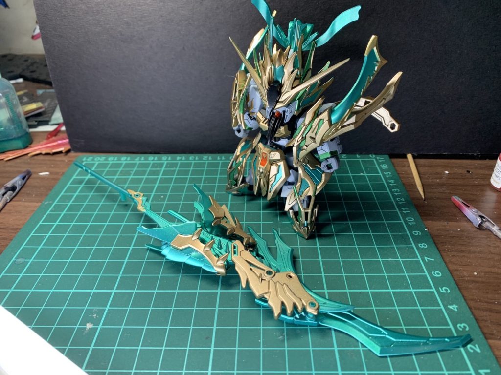 三国創傑伝 武聖関羽雲長νガンダム–3枚目/制作者：BJ_TW