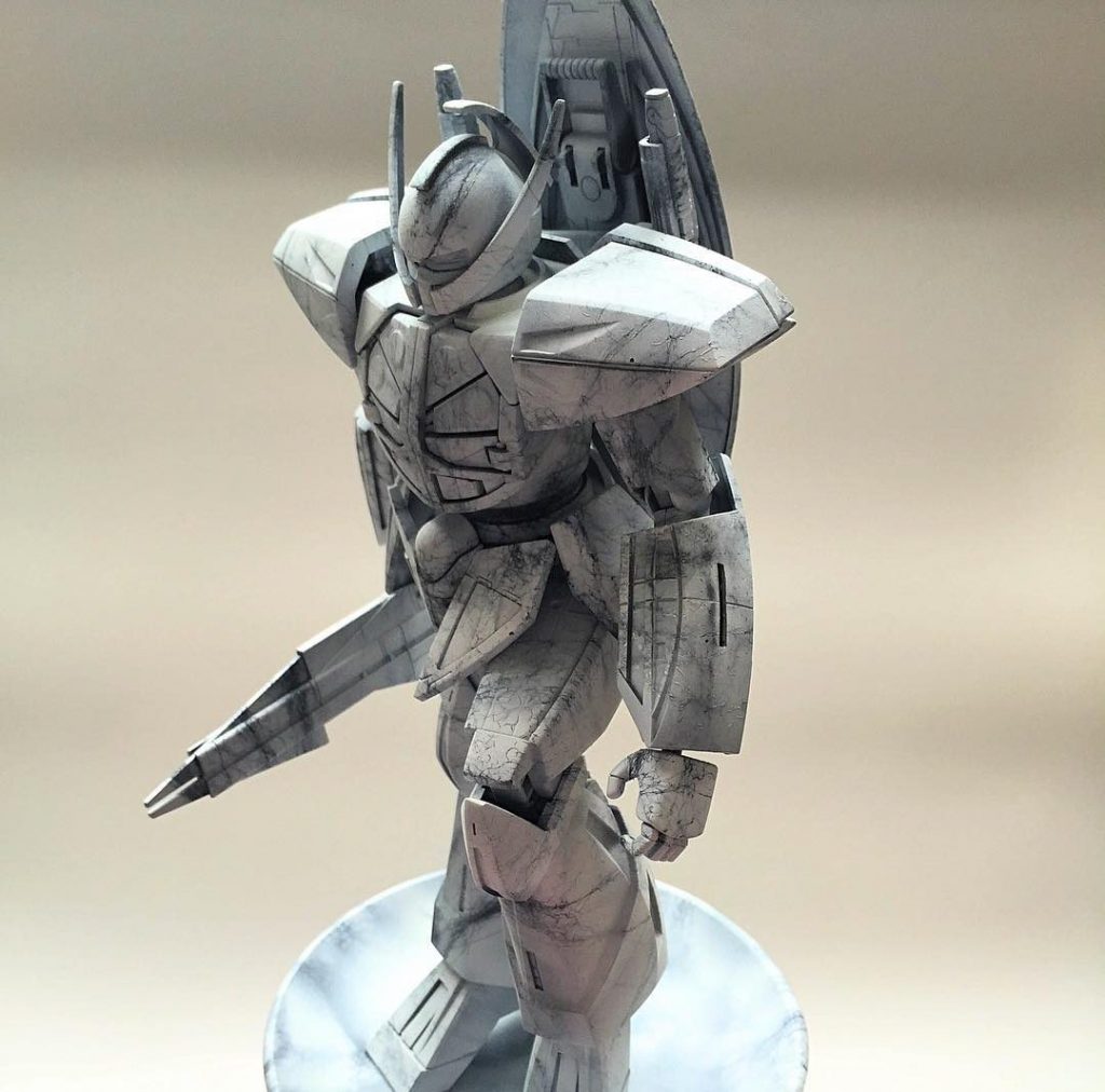 ターンエーガンダム石像–5枚目/制作者：るりり