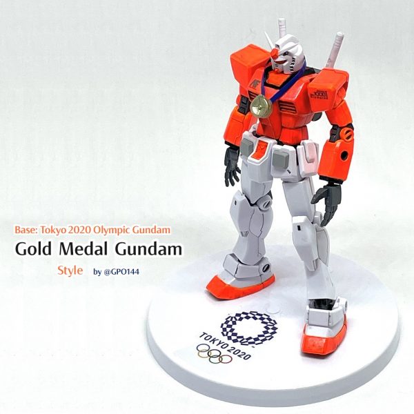 TOKYO2020ガンダム メダル授与式仕様