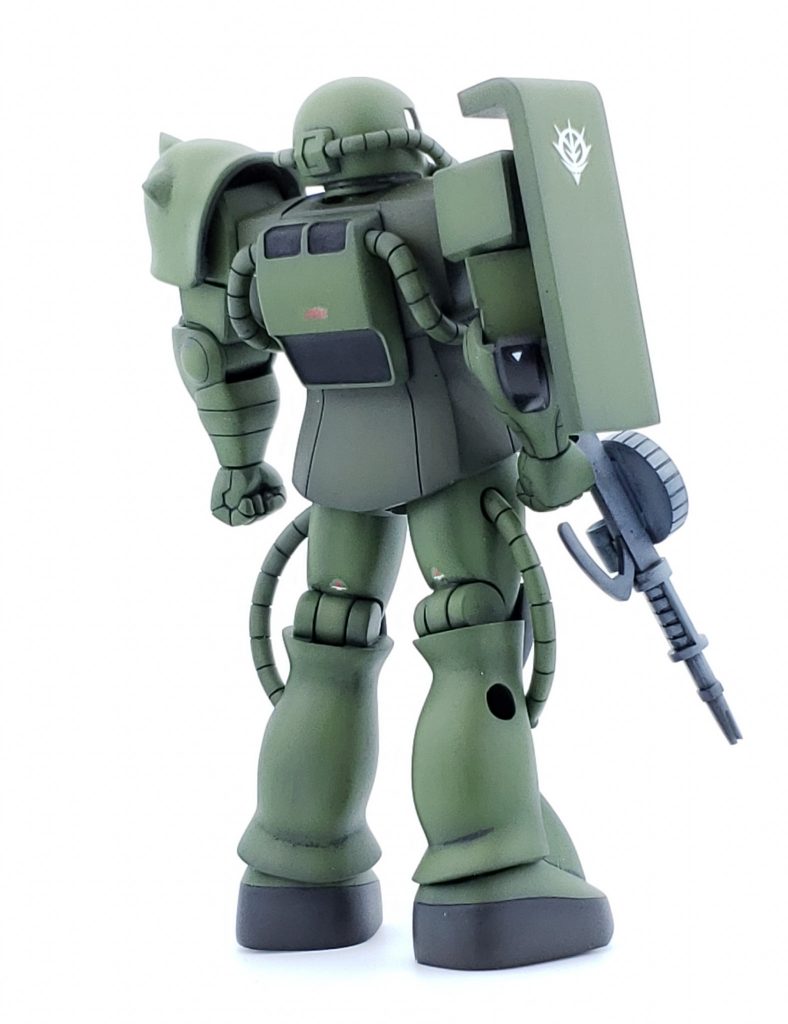 ザクⅡ　完成品　旧キット　1/144　ガンプラ 旧キット 1/144 ジョニー・ライデン ザク2 ザクⅡ ガンプラ 塗装