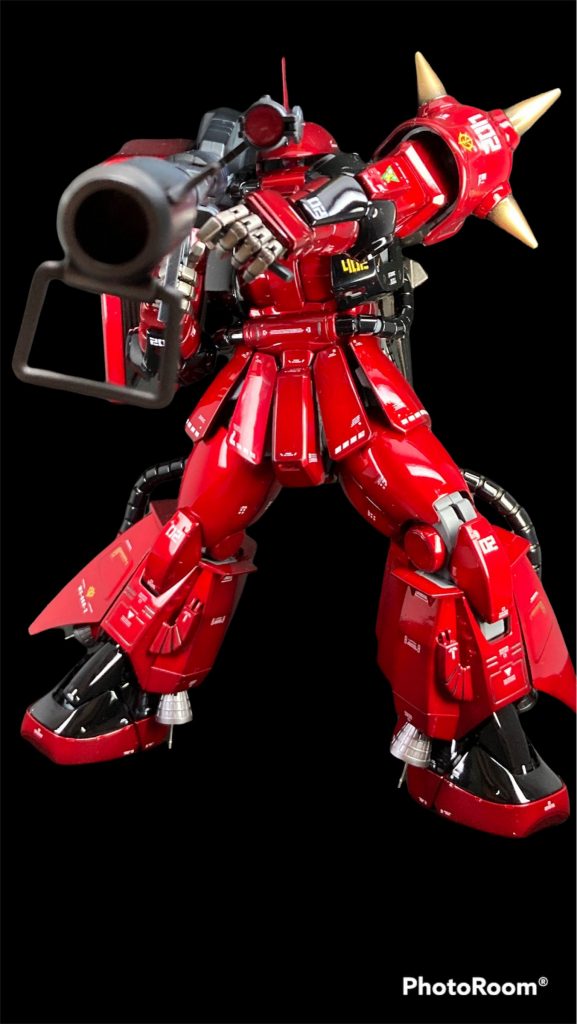 MG ジョニーライデン専用高機動型ザクⅡ–4枚目/制作者:初音ザク