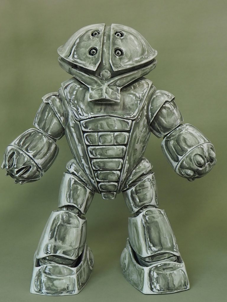 全く撮影していなかった正面画像。ちょっと首が傾いていますが…それは愛嬌という事で宜しくお願いします。