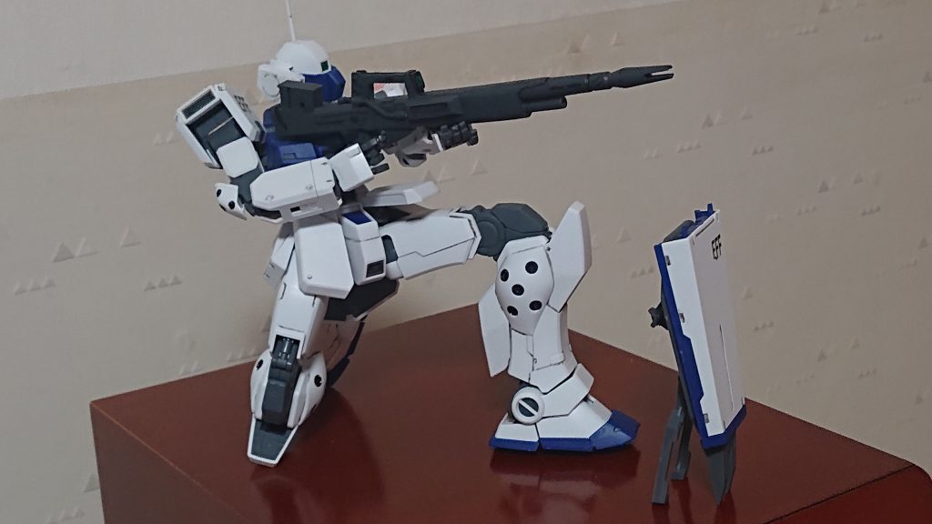 MG  ジムスナイパーⅡホワイトディンゴ隊仕様②–5枚目/制作者：りんくん♪