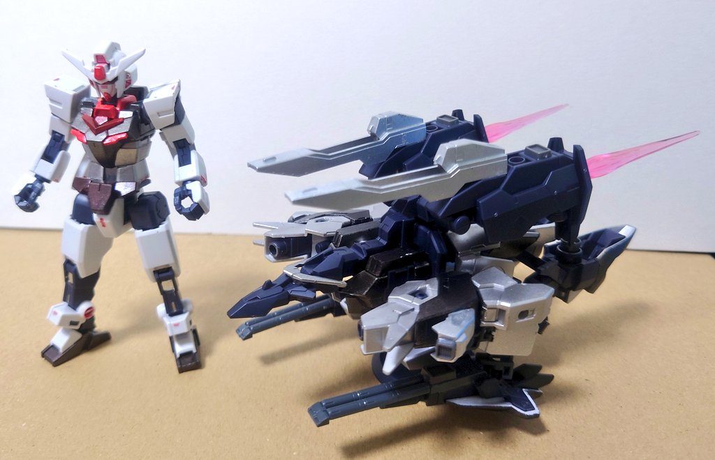 コアガンダムとアーマーの状態