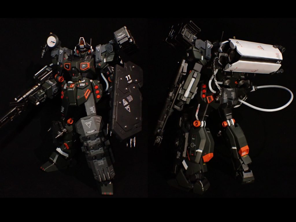 今回の制作コンセプトは防御性能向上と遠距離支援の両立。わかる人にはわかると思うがアーマードコアＶＤの機体設計に似た作りとなった。