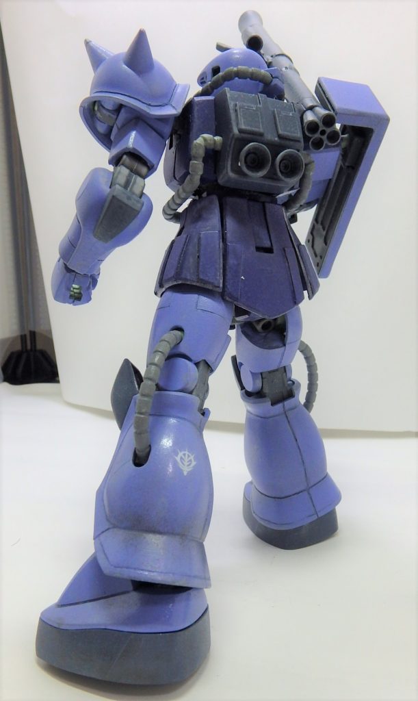 背面。スラスターノズル増設。