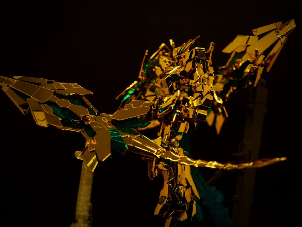 ライティング次第ではハイパーモードみたいになりますね。