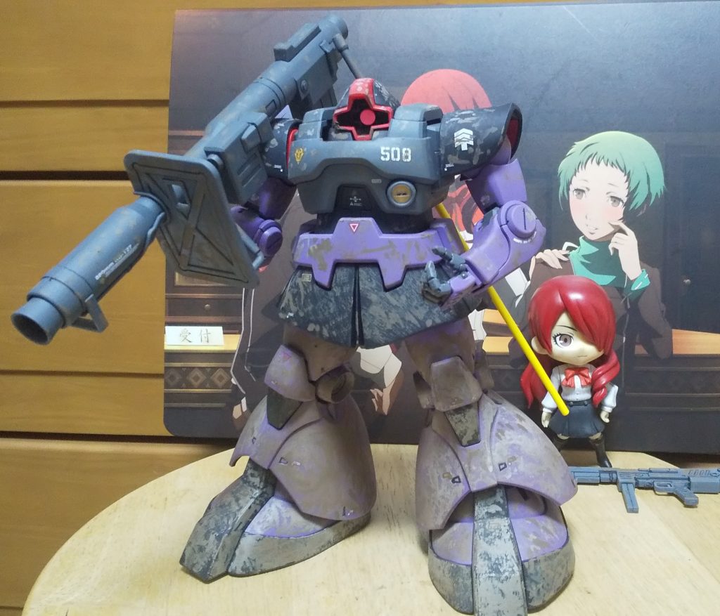 :メイン射撃はドムトローペンのラケーテンバズーカが好みで愛用してるのだ。