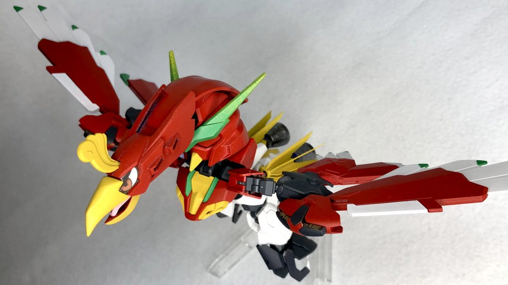 【ポケモンガンプラ】ホウオウ–8枚目/制作者:コン◎SDポケモンガンプラ