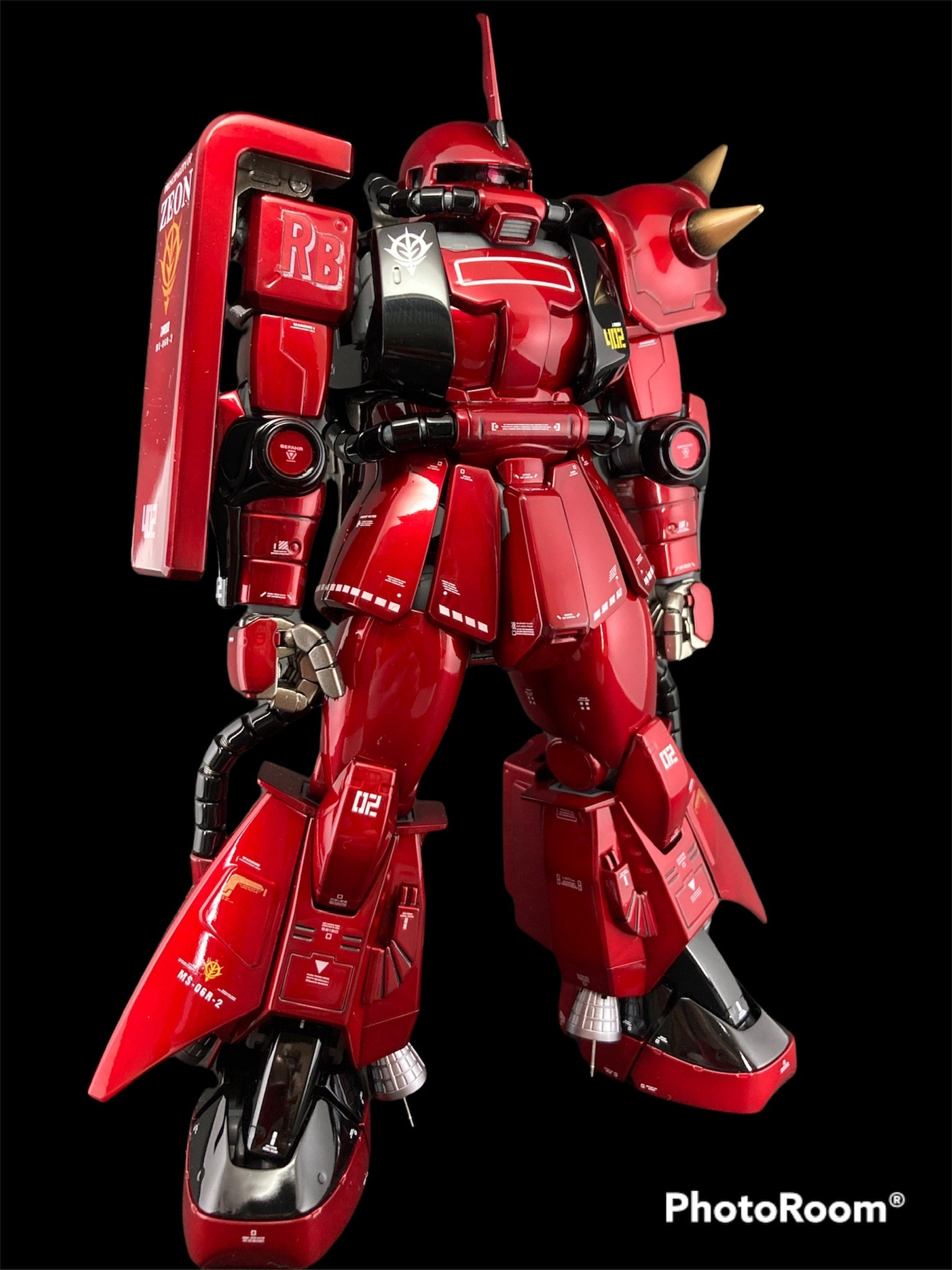 ガンプラ MG ジョニーライデン シンマツナガ 高機動型ザク 紅白レアセット