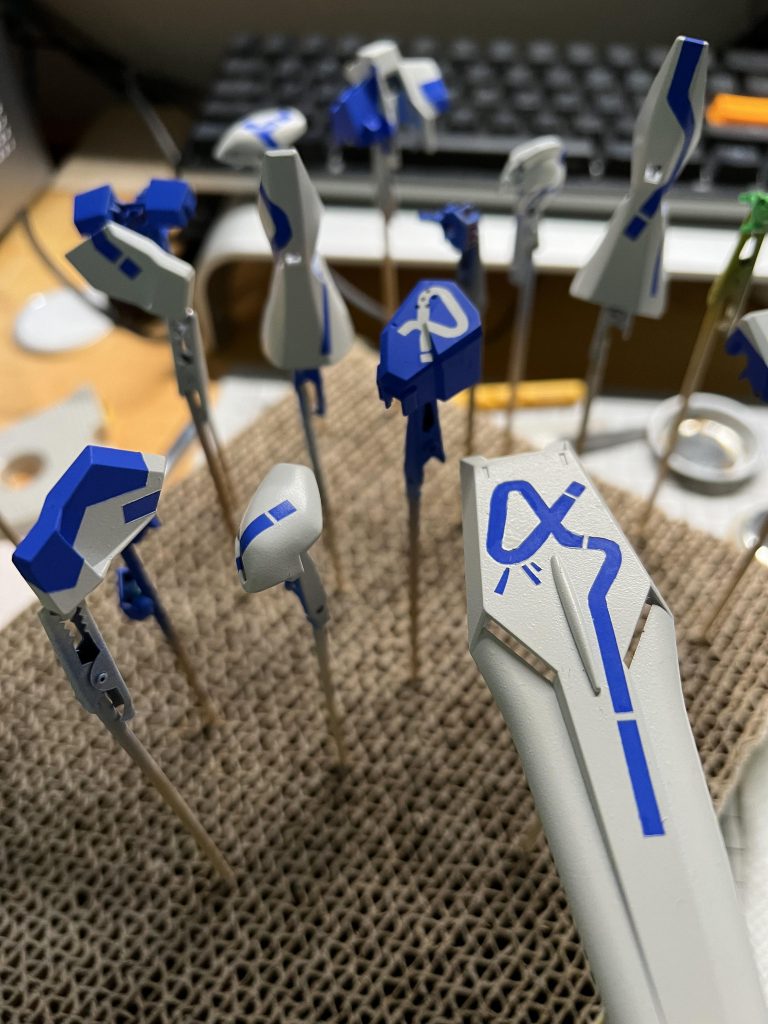 EG RX-93 ν Gundam（History Makers 九龍版カラー/Kuryu Color Scheme）–8枚目/制作者：EF_Dock