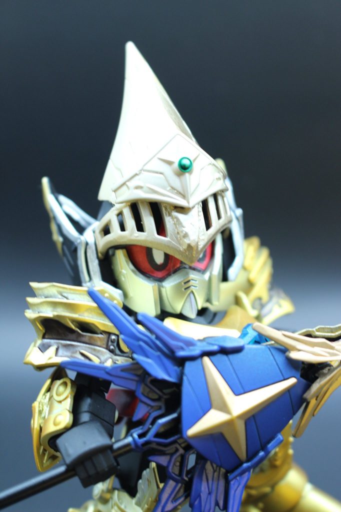 アーサーガンダムMk-Ⅲ 剣王の装(キングフォーム)–9枚目/制作者:メイジン・ミハラ