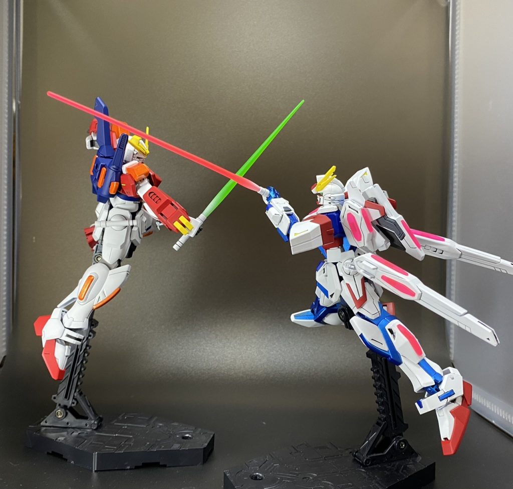 スターバーニングVSビルドストライクコスモス–2枚目/制作者：マサさん