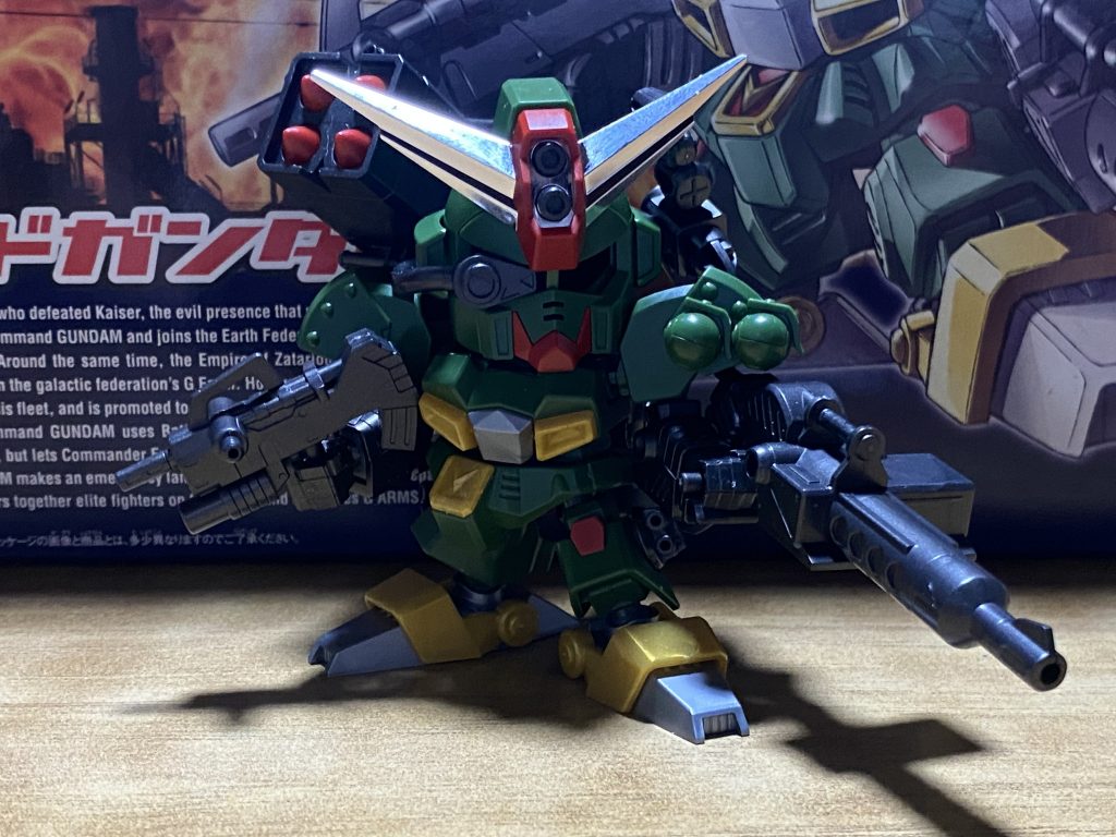 素組みでも十分なかっこよさ。LGBBは最高だぜぇ🙌