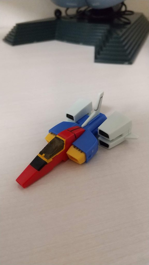 キャノピーまわりのイエローはガンマカ塗装。