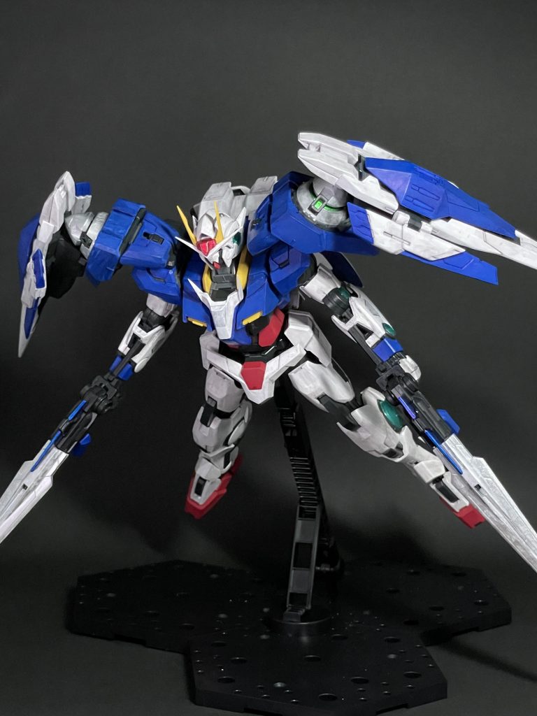 塗装はアクリジョンの筆塗りで、上からリアルタッチマーカーでウォッシング兼スミ入れをしています