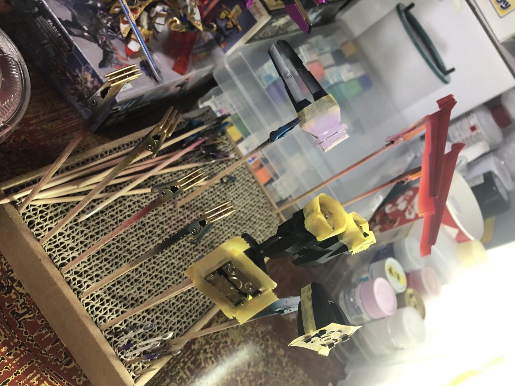 今回塗装はこれだけです。